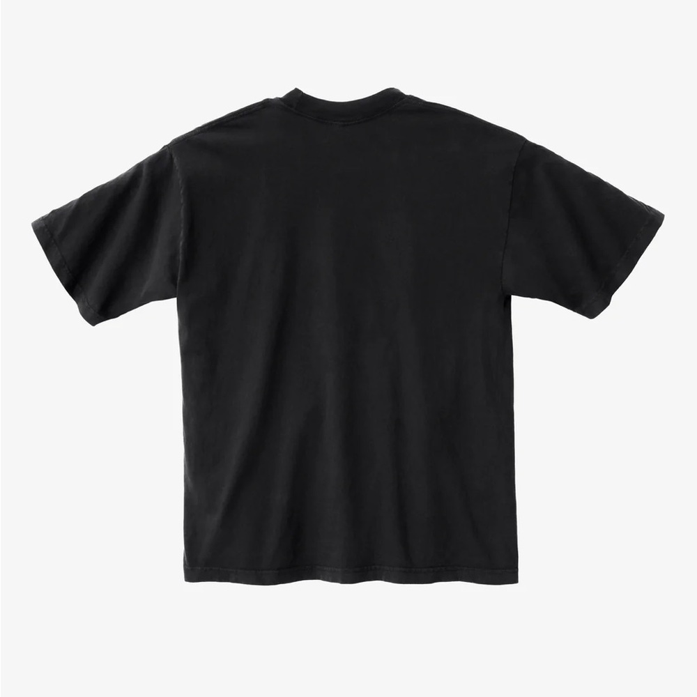 los angeles apparel garment dye crewneck tee - 6.5oz 100% cotton black nwt - Picture 4 of 4